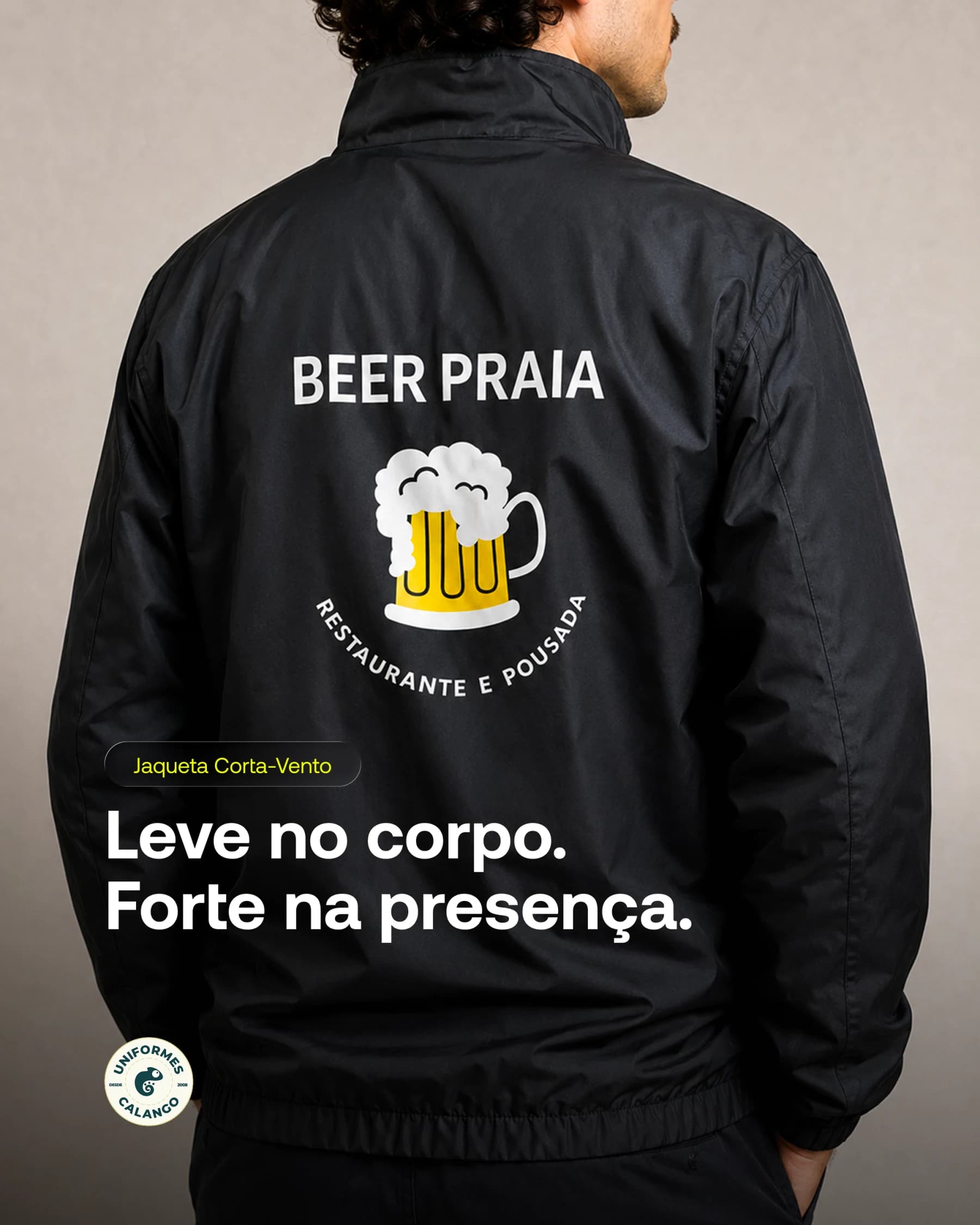 Direção editorial aplicada a uma jaqueta personalizada