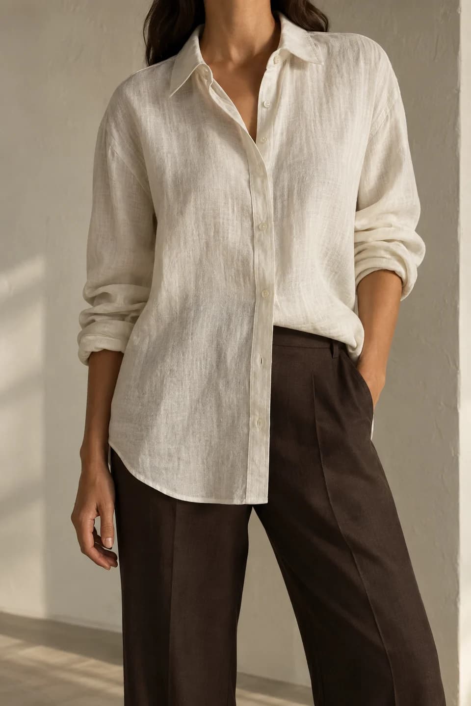 Camisa de linho