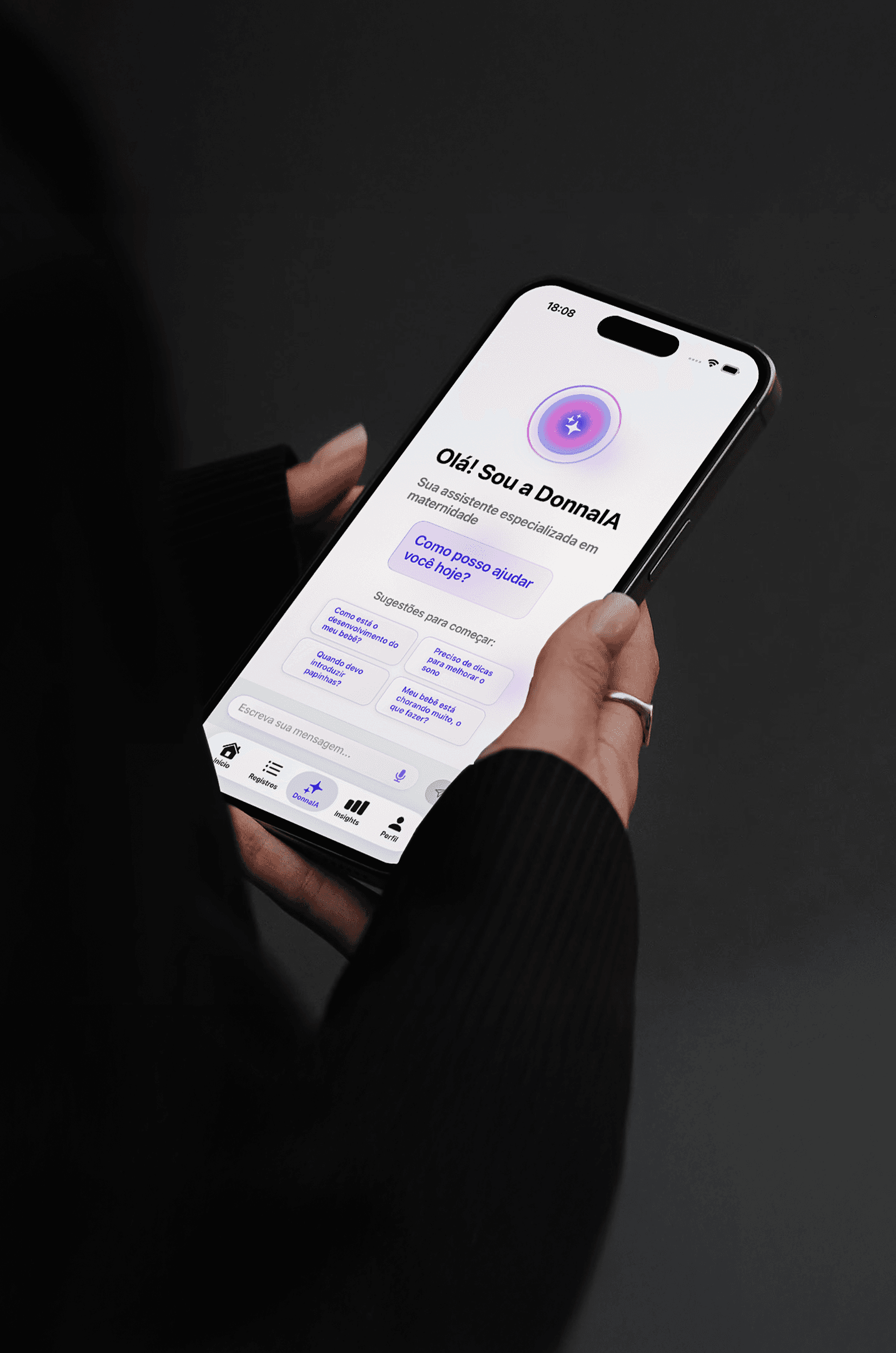 DonnaAI — Parceira de Bolso na Maternidade