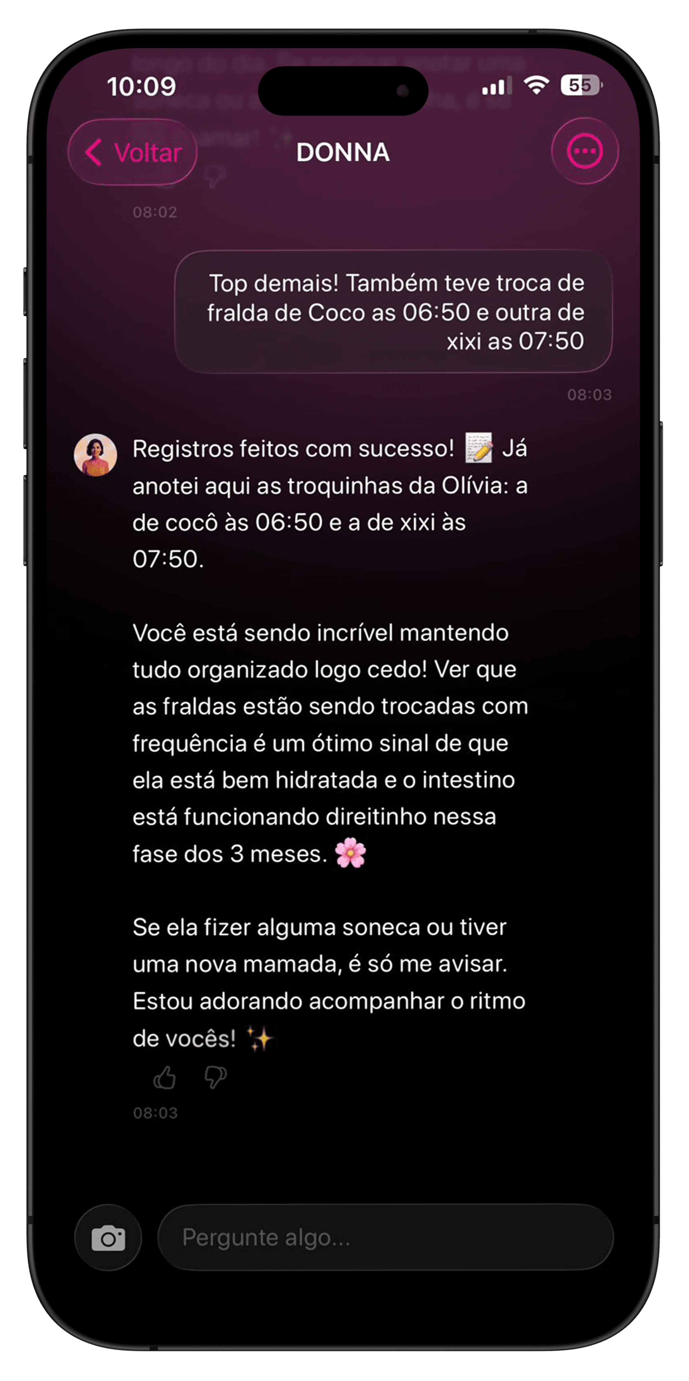 Conversa com a DonnaAI